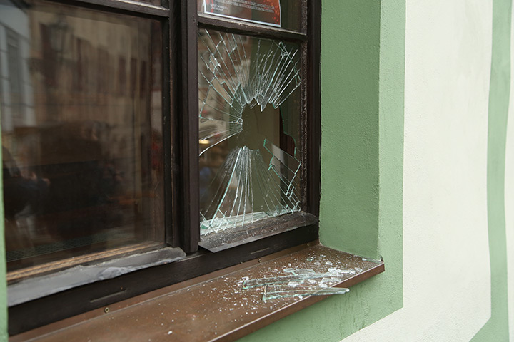 A2B Glass are able to board up broken windows while they are being repaired in Dibden.